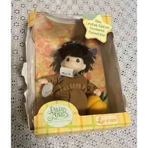 Precious Moments Luv n' Care Collection Numbered Plush Doll, NEW Fall Pumpkin